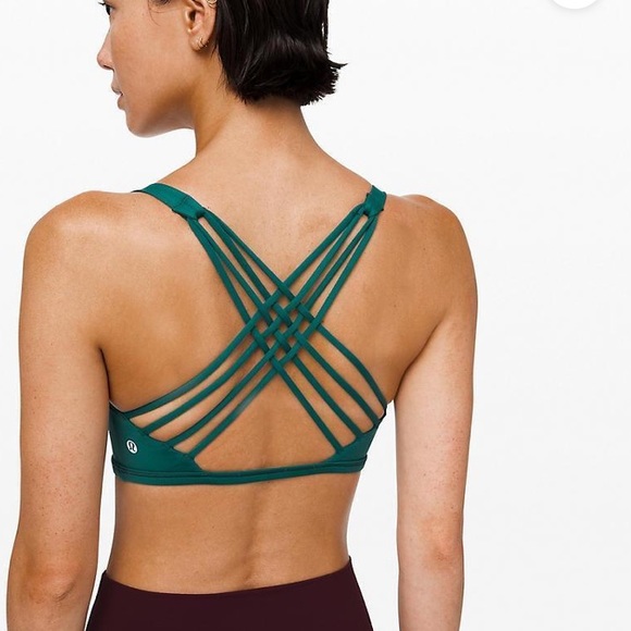 dark green free to be lulu lemon bra - Picture 2 of 4